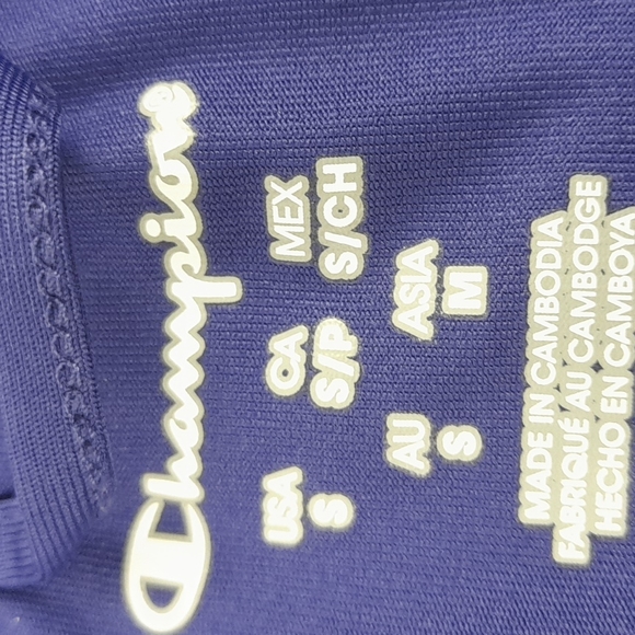 Champion Women Sweater Jacket Small Purple - Picture 4 of 5